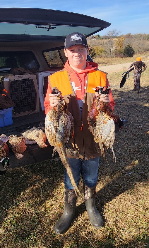 2024 Pheasant Hunt Image KIds HUnting Foundation