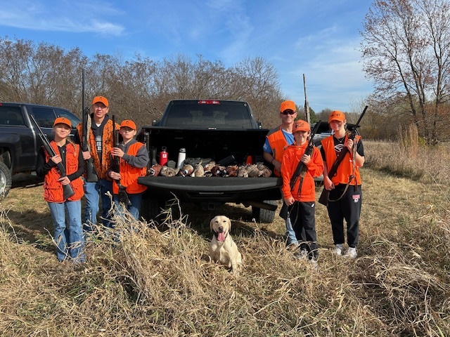 2024 Pheasant Hunt Image KIds HUnting Foundation