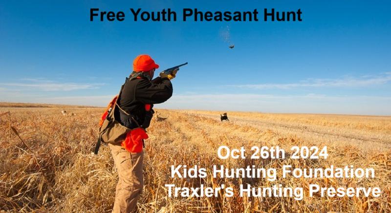 Free youth 2024 pheasdant hunt image