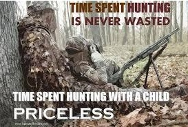 time spent hunting with kid